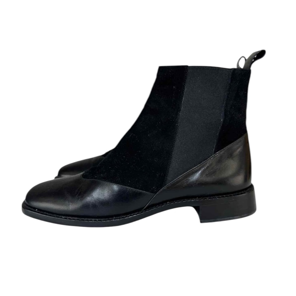 giorgio armani Black Ankle Boots Size 36.5